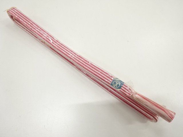 JAPANESE KIMONO / UNUSED HAND-TIED OBIJIME